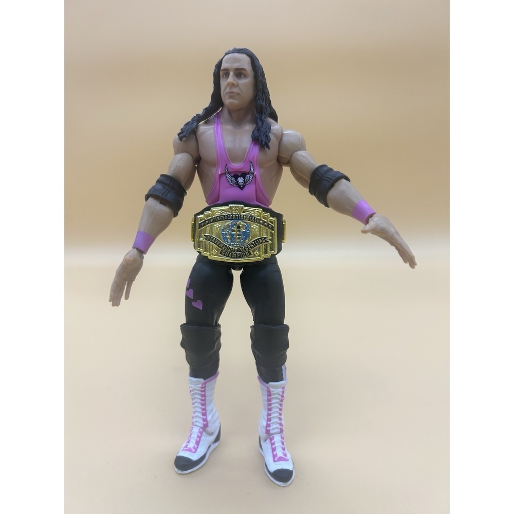 Mattel WWE Elite Collection Series 94 Bret Hart Chase Variant Loose w/ Belt